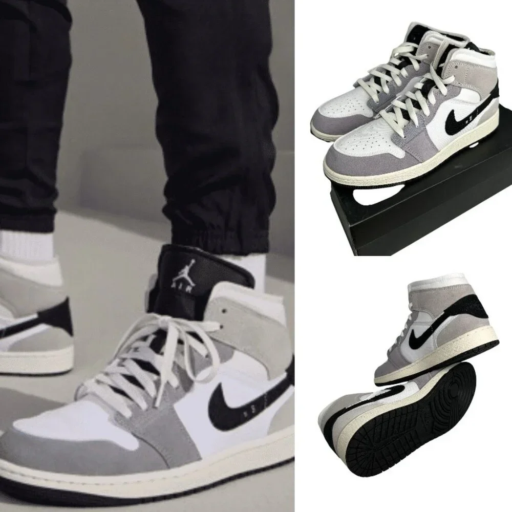 💎✨NEW IN BOX✨💎NIKE Jordan 1 MID SE Craft (GS)